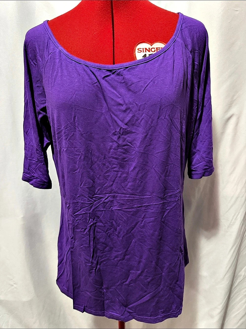 Purple Tunic Size XL Like New